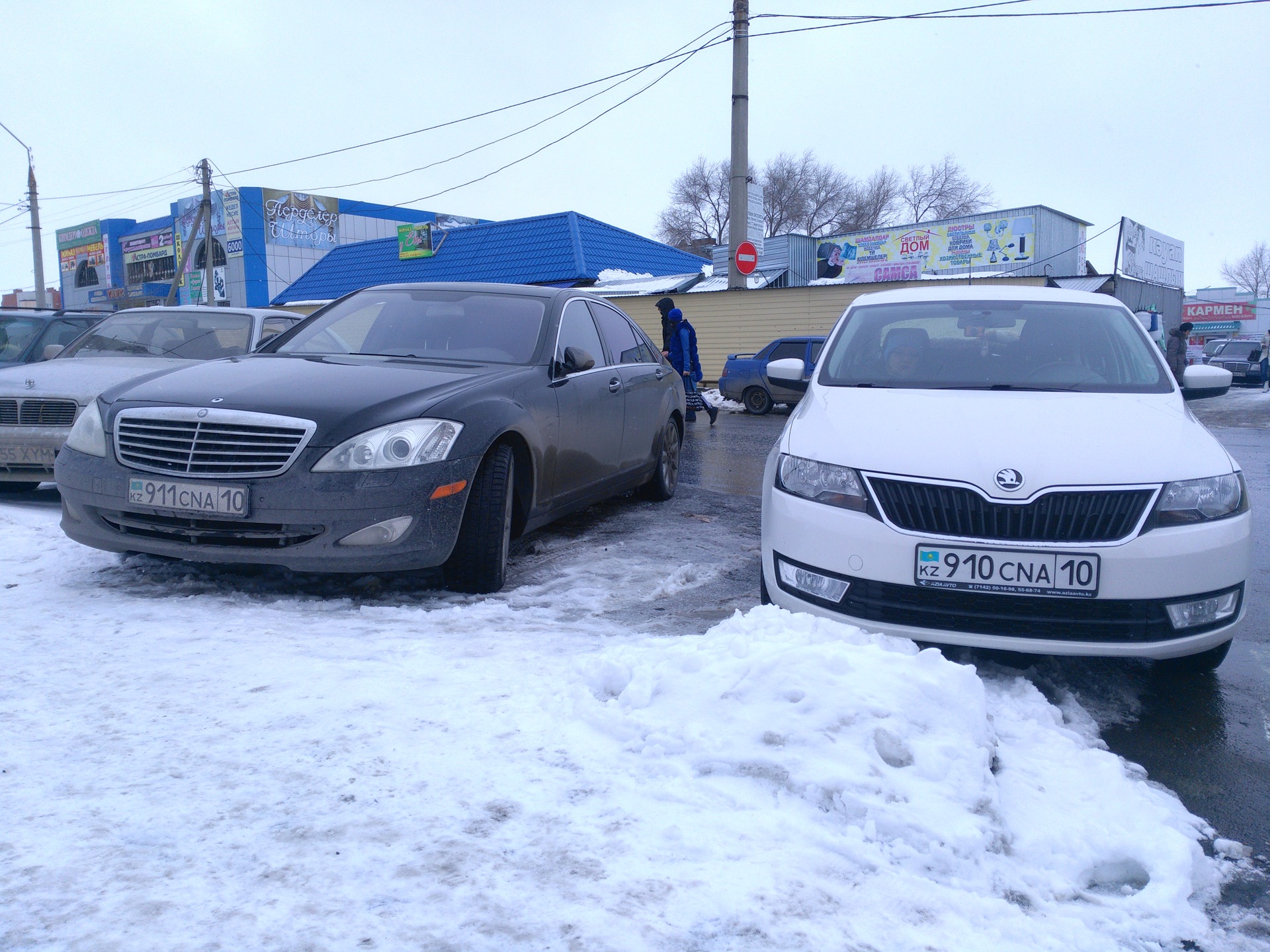 И все таки я его встретил — Skoda Rapid (1G), 1,6 л, 2014 года ...