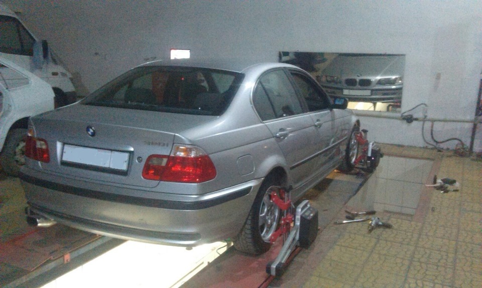 Летающий долориан)) — BMW 3 series (E46), 2 л, 1998 года | визит на ...