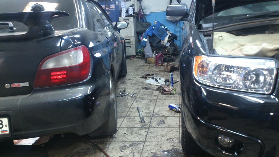 Ремонт вискомуфты теперь и в Иркутске) — Subaru Impreza WRX (GD/GG), 2 ...