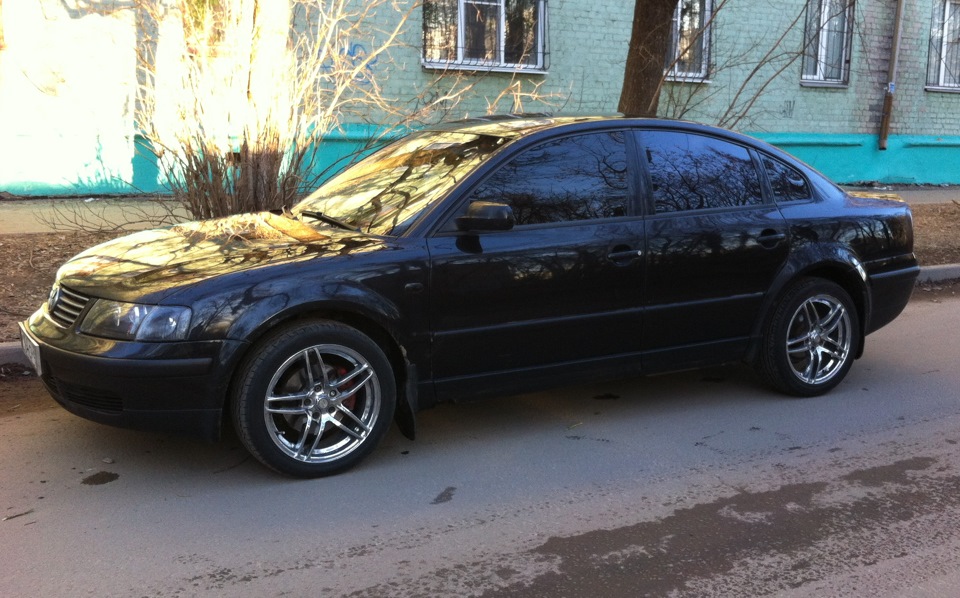 Переобул и помыл пассатика) — Volkswagen Passat B5, 1,8 л, 1999 года ...