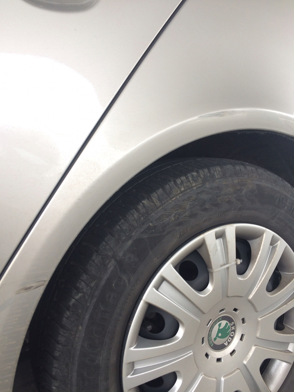 Неприятности — Skoda Octavia A5 Mk2, 1,6 л, 2011 года | ДТП | DRIVE2