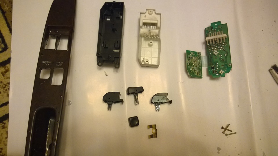 Установка подсветка ручек дверей и клавиш стекло подъемника — Toyota ...