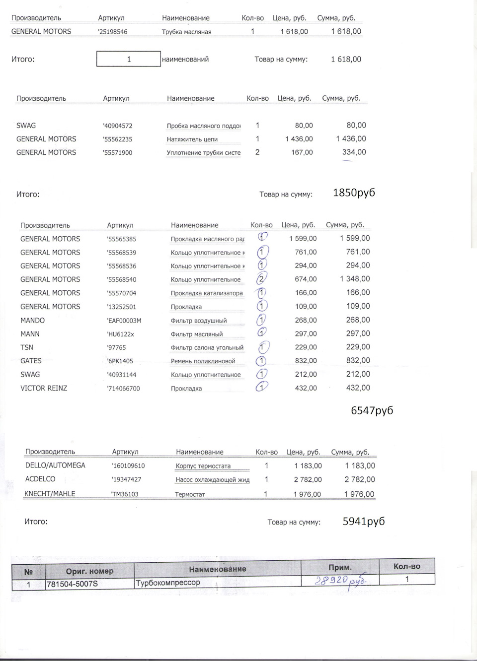 Список запчастей для капиталки двигателя a14net — Opel Astra J, 1,4 л, 2011  года | запчасти | DRIVE2