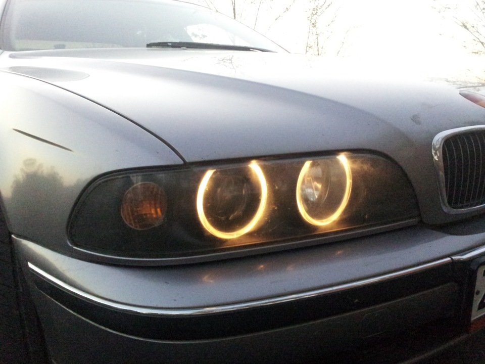 Ангельские глазки — BMW 5 series (E39), 2 л, 1996 года | стайлинг | DRIVE2