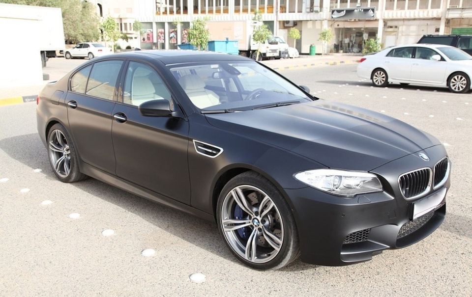 BMW 5 f10 матовая