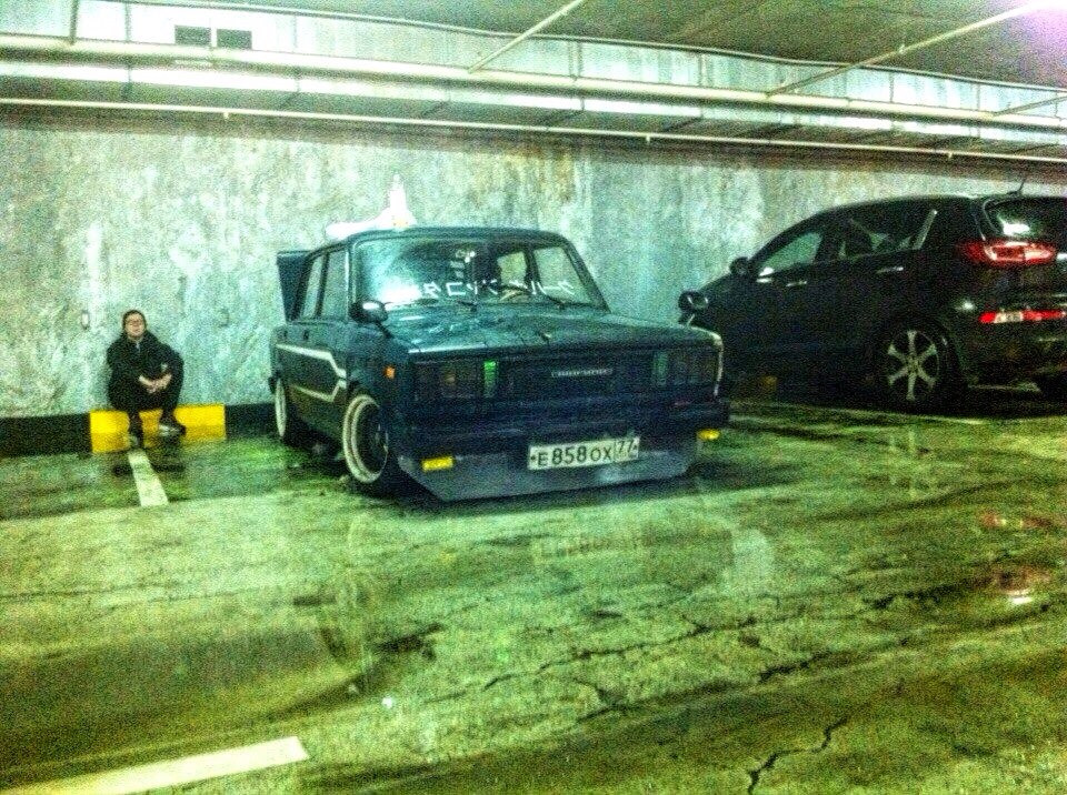 Самодельная губа и отбойник. — Lada 21053, 1,5 л, 1996 года | стайлинг ...