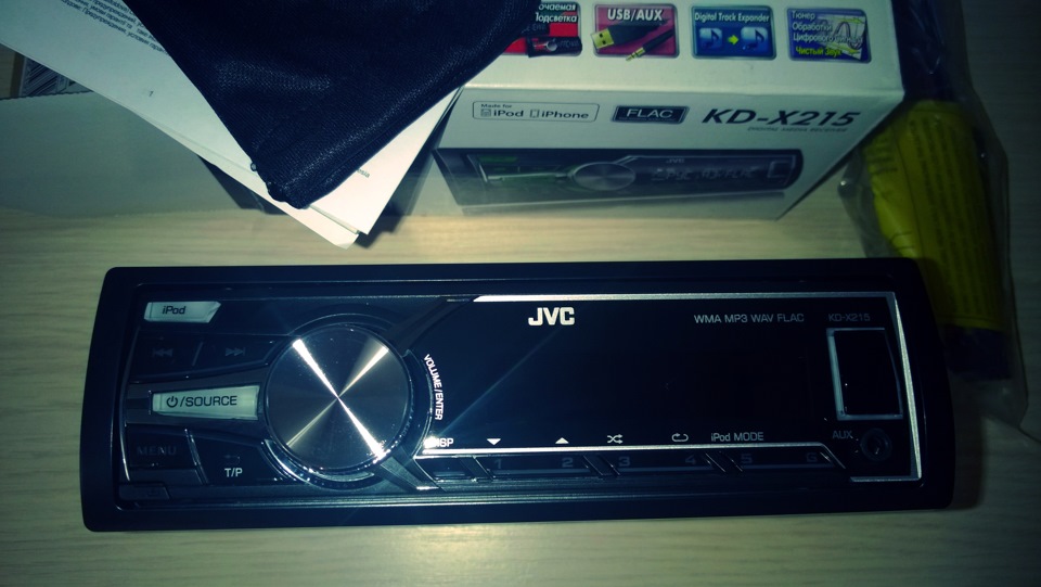 магнитола jvc