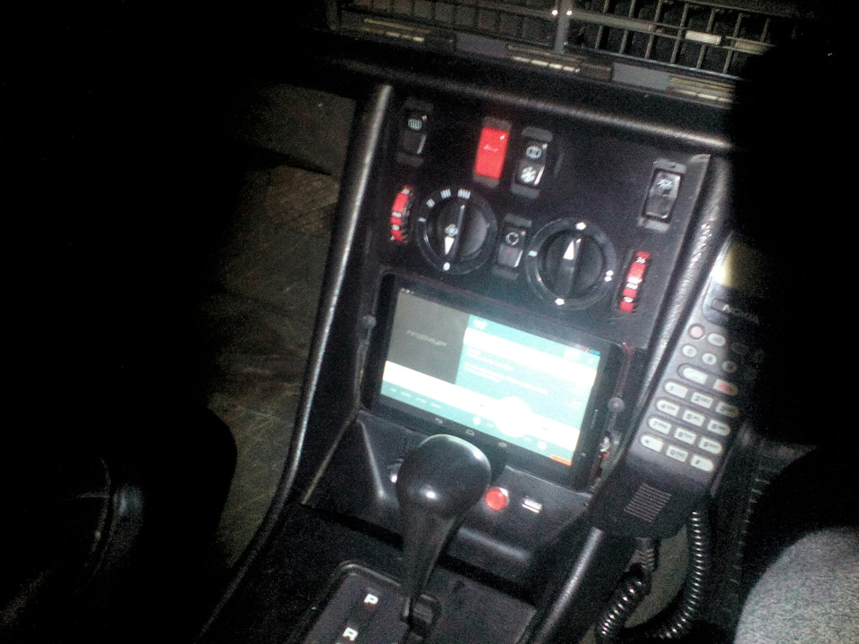 Планшет вместо магнитолы часть 2 — Mercedes-Benz S-Class (W126), 3 л ...
