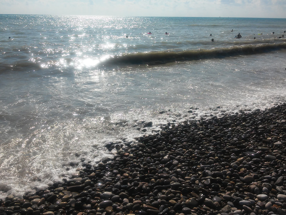 Ещё фото моря в первые дни — Skoda Rapid (1G)