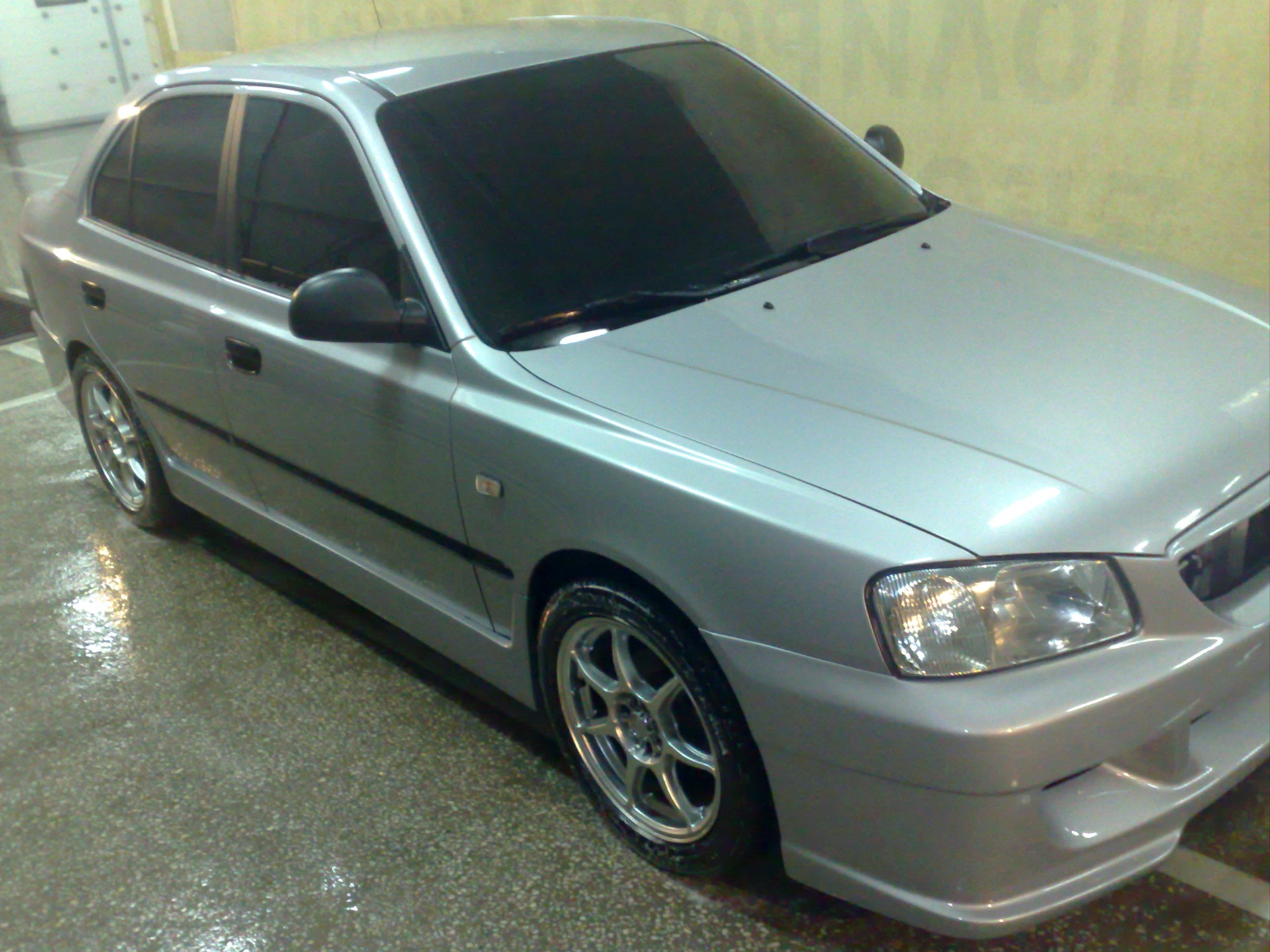 Hyundai accent тюнинг