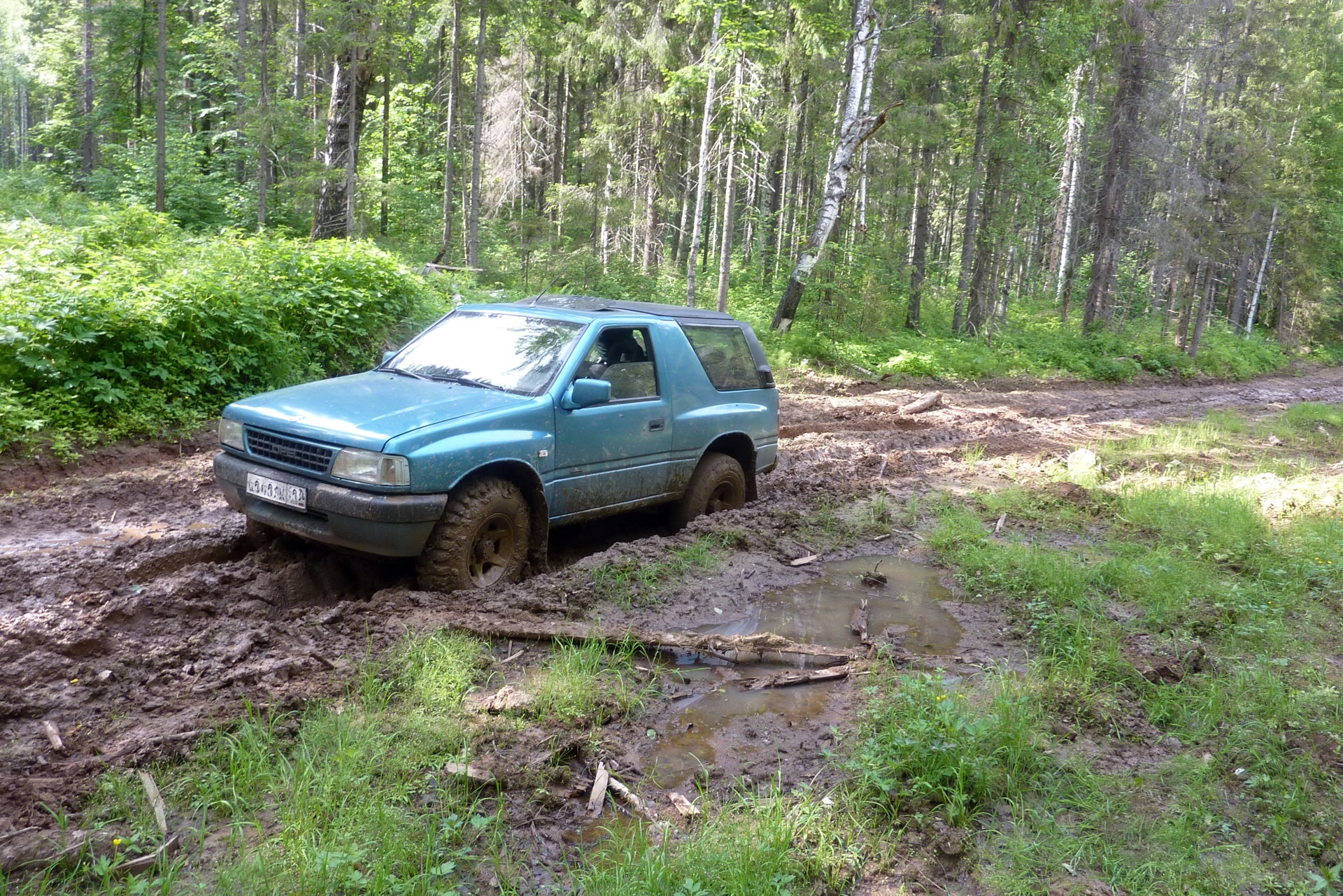 Opel Frontera бездорожье