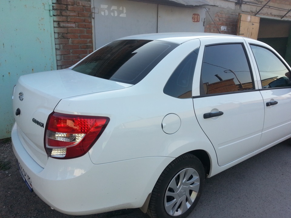 За катался в сферу — Lada Гранта, 1,6 л, 2015 года | тюнинг | DRIVE2