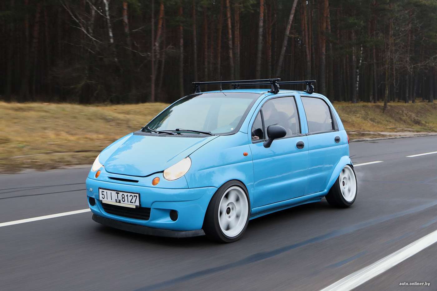 Тюнингованный Daewoo Matiz