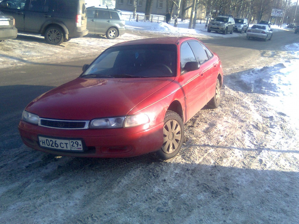 Топливный фильтр=) — Mazda 626 IV (GE), 1,8 л, 1993 года | расходники ...
