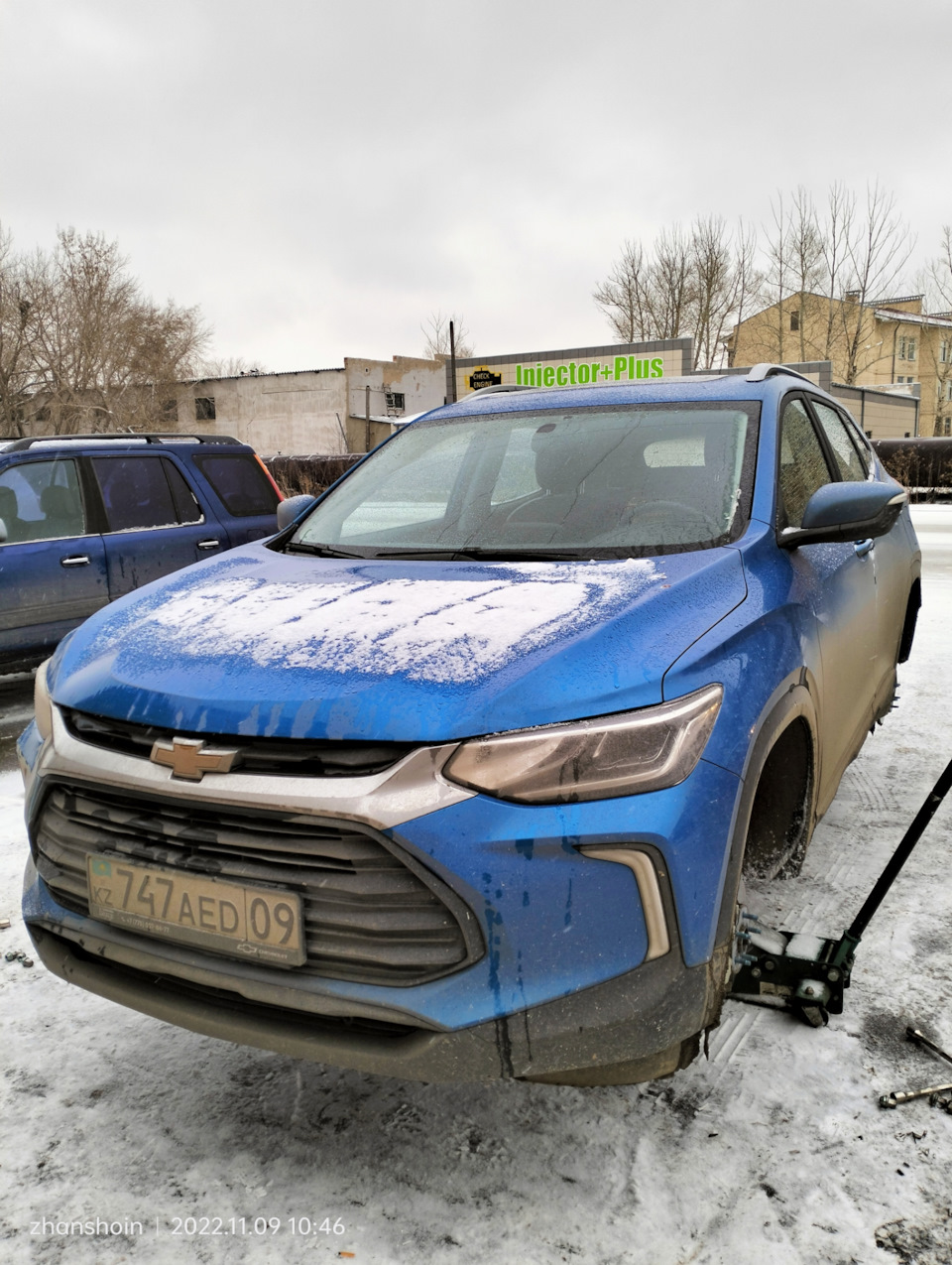 День 144-й. Смена покрышек лето☀ на зиму❄ — Chevrolet Tracker (2019), 1 л,  2022 года | шины | DRIVE2