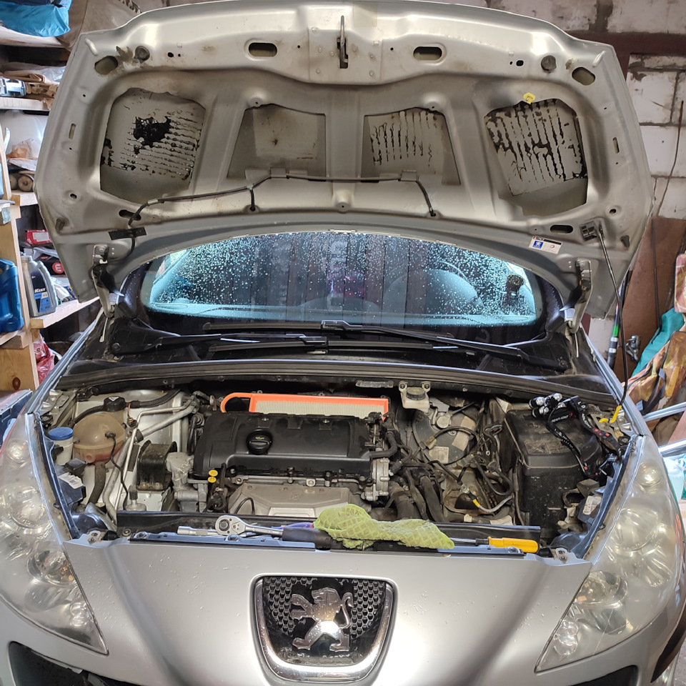 Термостат — Peugeot 308 (1G), 1,6 л, 2010 года | своими руками | DRIVE2