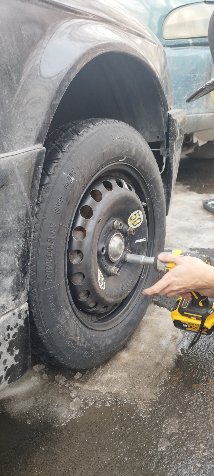 Навестил машину, прокатка диска — BMW 3 series Convertible (E30), 2,8 л ...