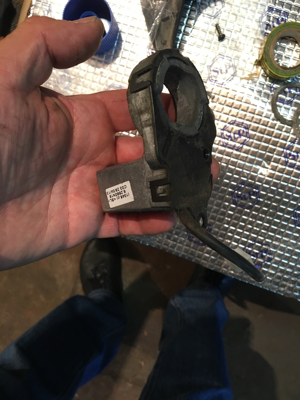 Моторчик и привод складывания — Volkswagen Passat Alltrack (B7)