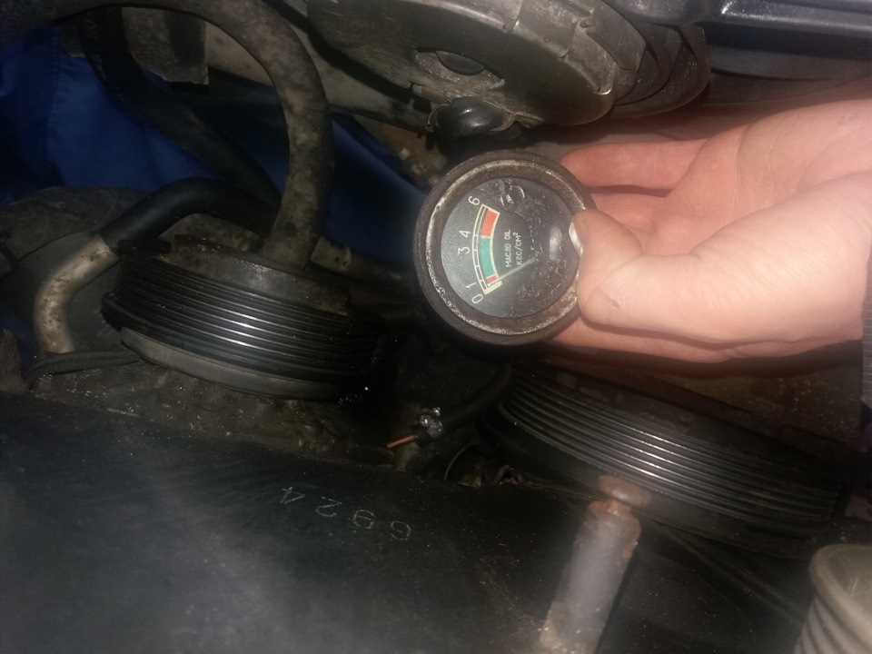 давление масла .часть 2 — Audi A6 (C4), 2,6 л, 1996 года | своими ...