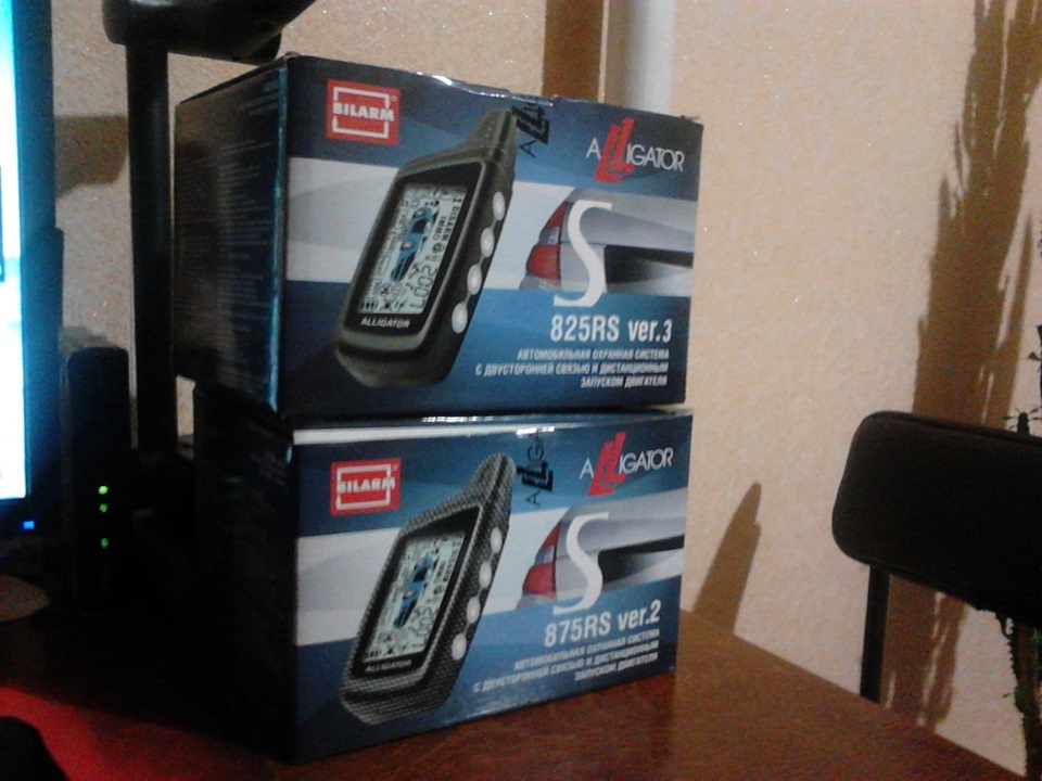 Установка сигнализации Alligator 875RS — Lada Калина седан, 1,6 л, 2006 ...