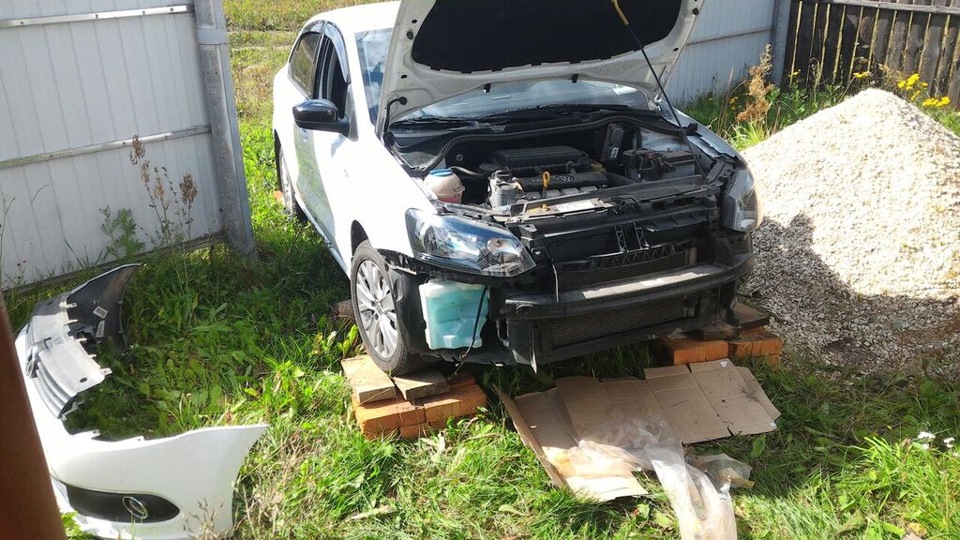Фото в бортжурнале Volkswagen Polo Sedan