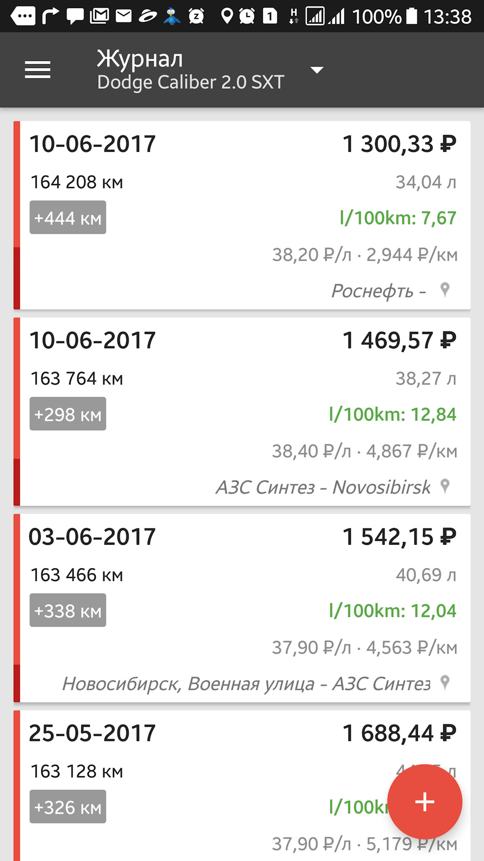 Расход после прошивки на ЕВРО2 в режиме трасса 7.67л/100км. — Dodge ...