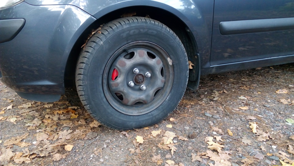 Новая резина Toyo Snowprox S943 175/70/R14 — Hyundai Getz, 1,5 л, 2006 ...