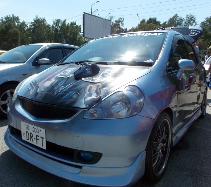 TUNING PARTY 2015 ТОМСК — Honda Fit (1G), 1,3 л, 2002 года | встреча ...