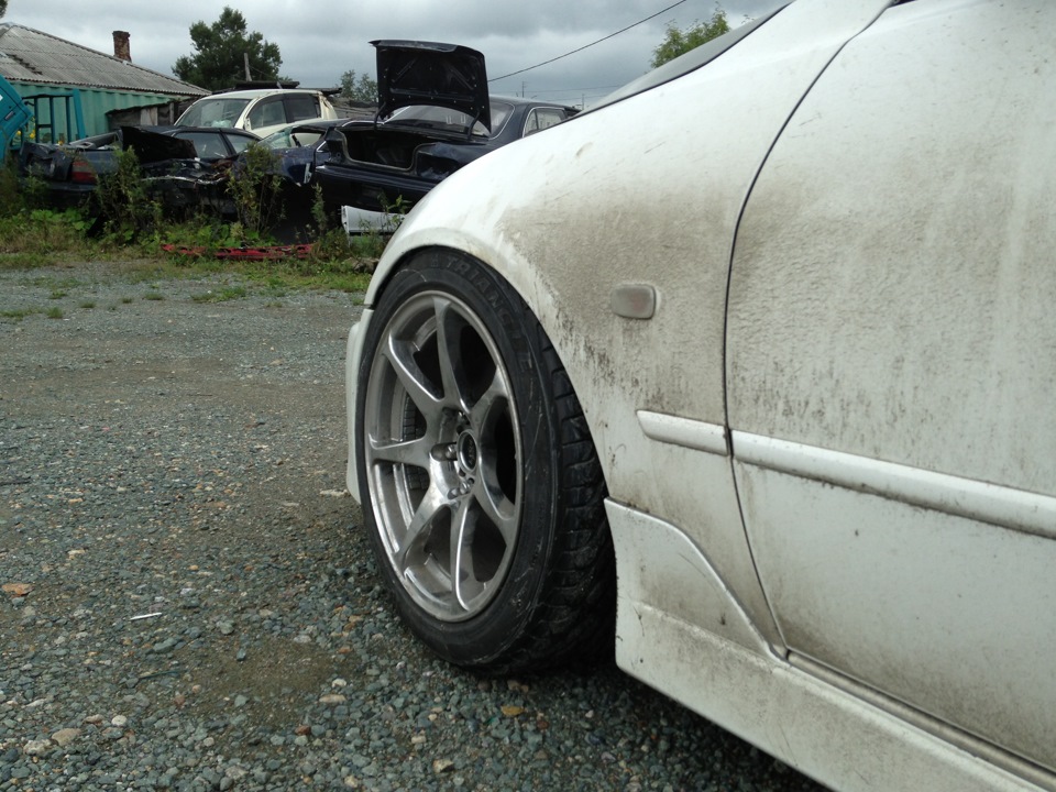 Установка укороченных поворотных кулаков. Часть 2. — Toyota Altezza, 2 ...