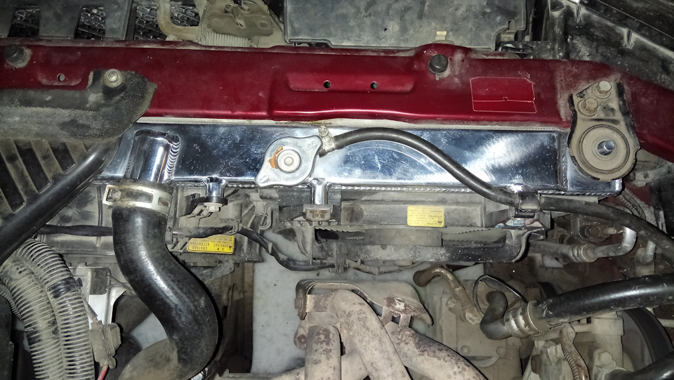 Всё полностью собрано и стоит на месте — Mitsubishi Galant (8G)