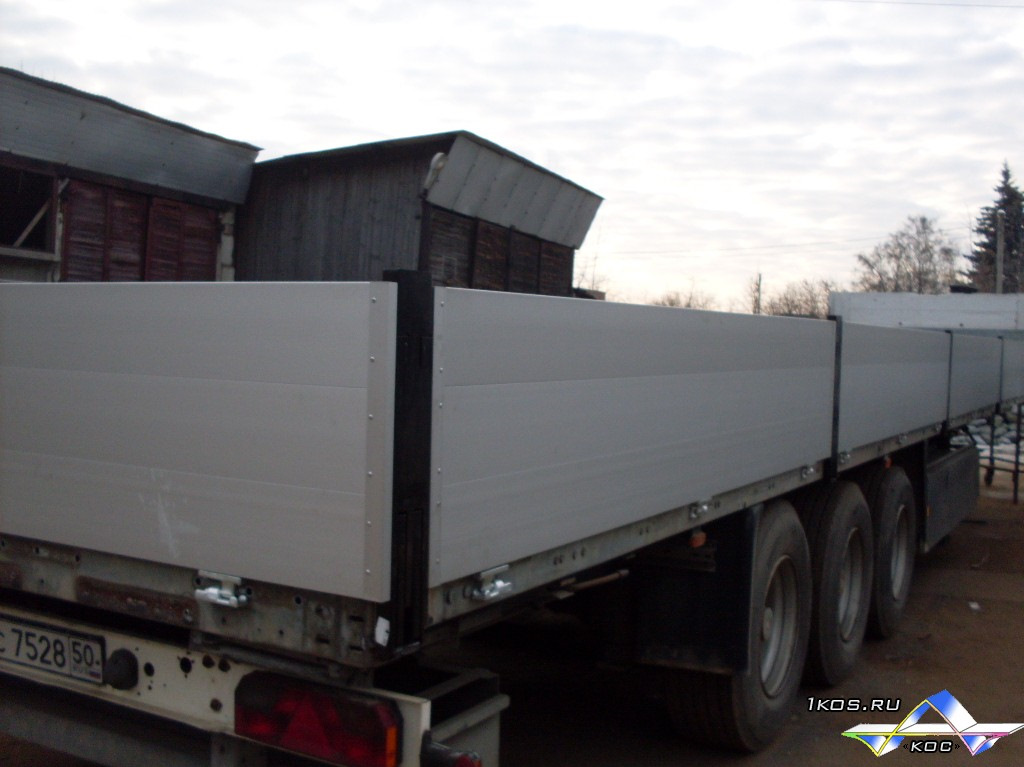 Полуприцеп маз 938660-044. Борта маз. Борта на полуприцеп маз. Борта для маз алюминиевый. Задний борт маз 5516.
