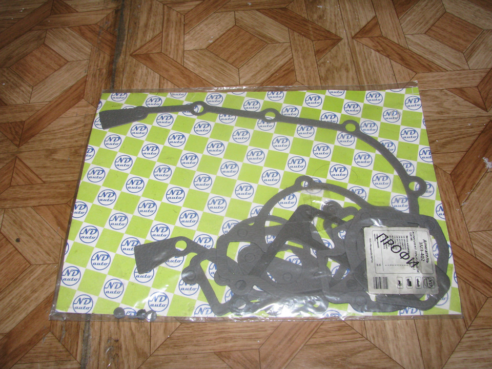 (Двигатель) прокладки из паронита — ГАЗ 24, 2,5 л., 1979 года ...