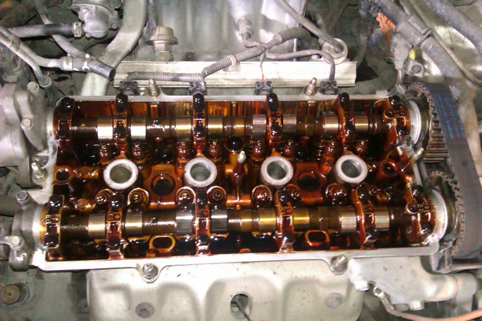 То, что под крышкой клапанов — Honda CR-V (RD1, RD2), 2 л, 1996 года ...