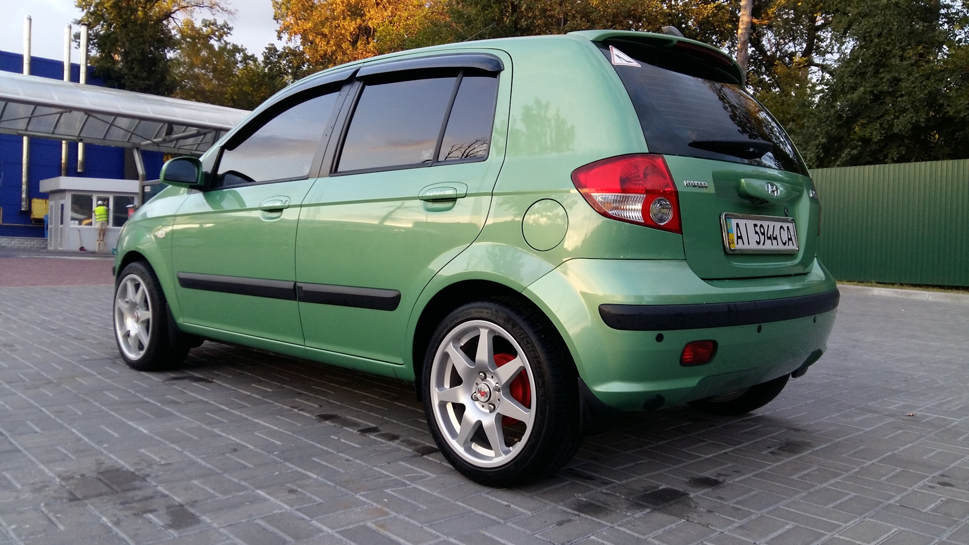 фонари тюнинг для Hyundai Getz, 2003 - 2005 гг. (924021C000, 924021C010)