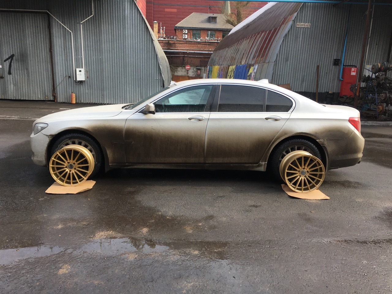 BMW Wheels 666 Gold Bronze