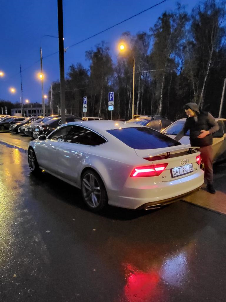 Замена колес и дисков на 21 — Audi A7 Sportback (1G), 3 л, 2016 года |  колёсные диски | DRIVE2