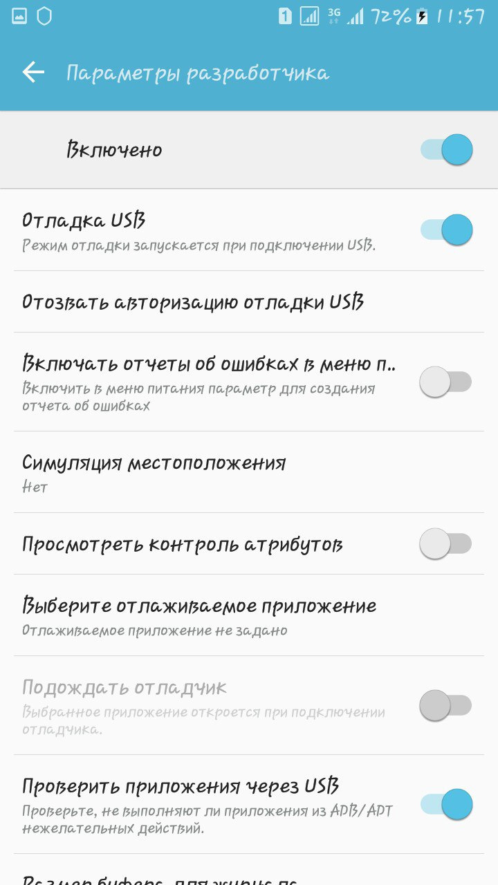 Параметры разработчика. Как включить параметры разработчика. Параметры разработчика cc3.