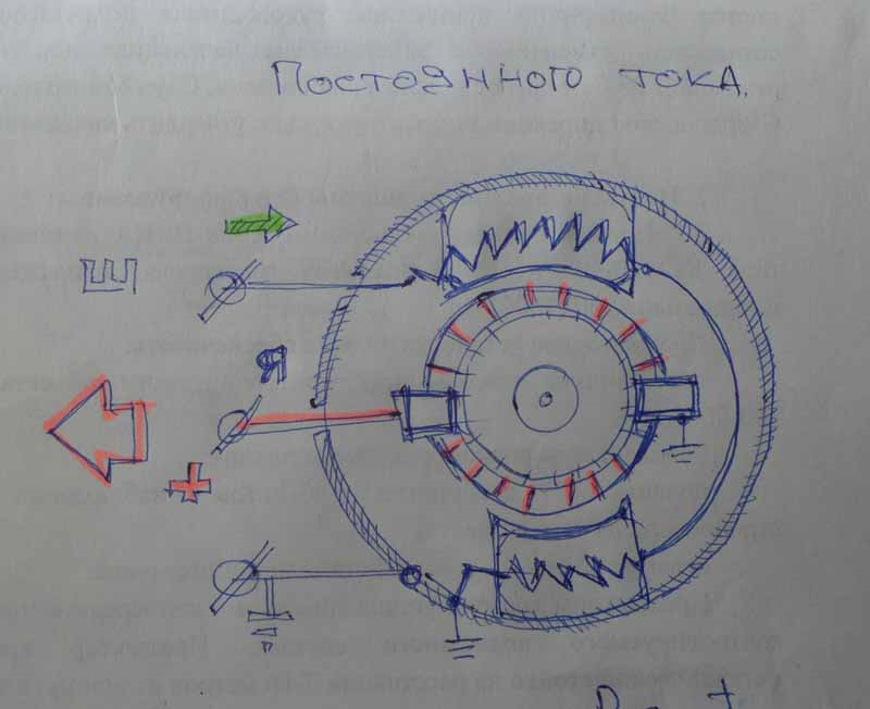 Схема генератор заз 968м