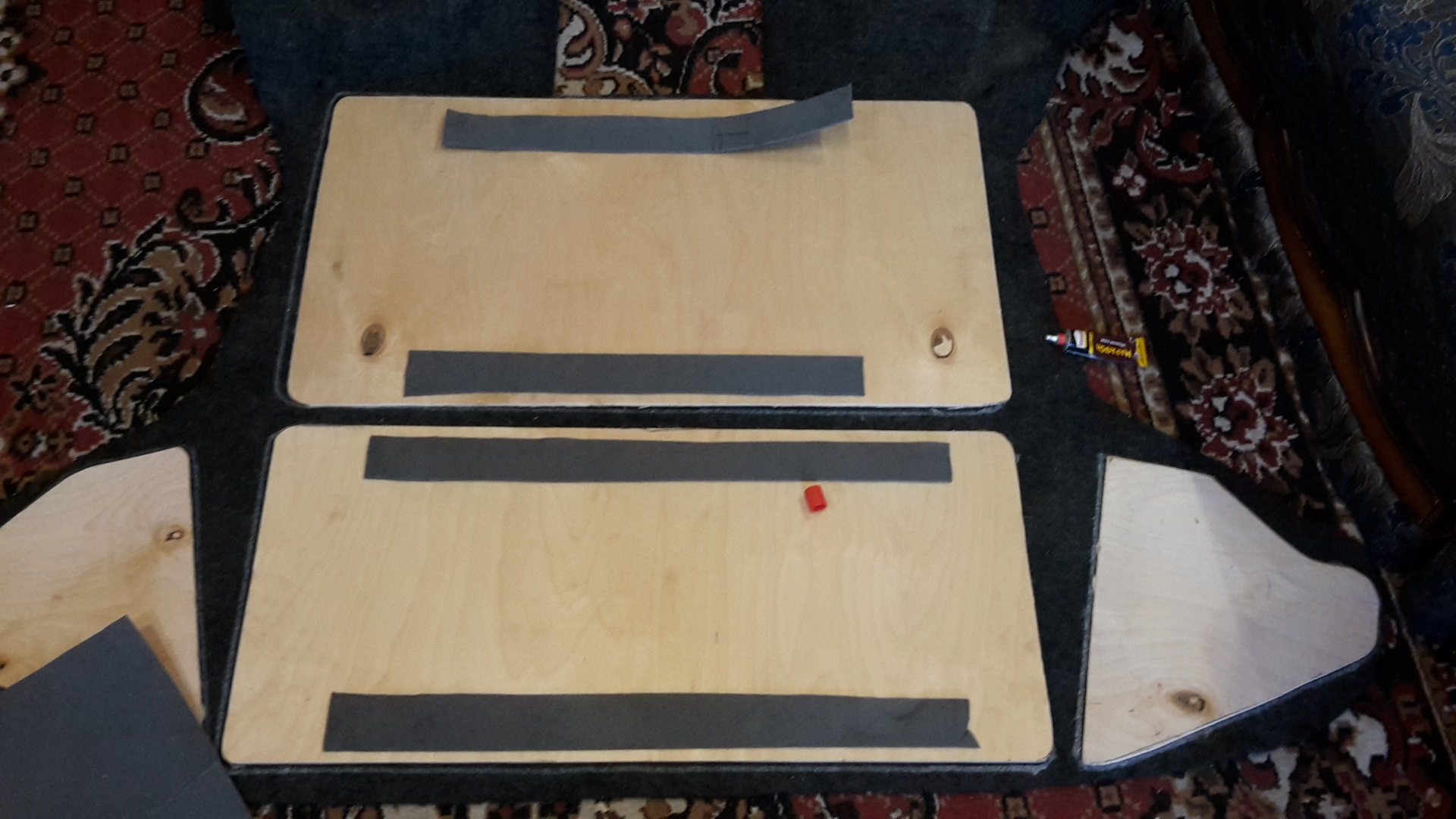 Деревянный пол багажника 2112