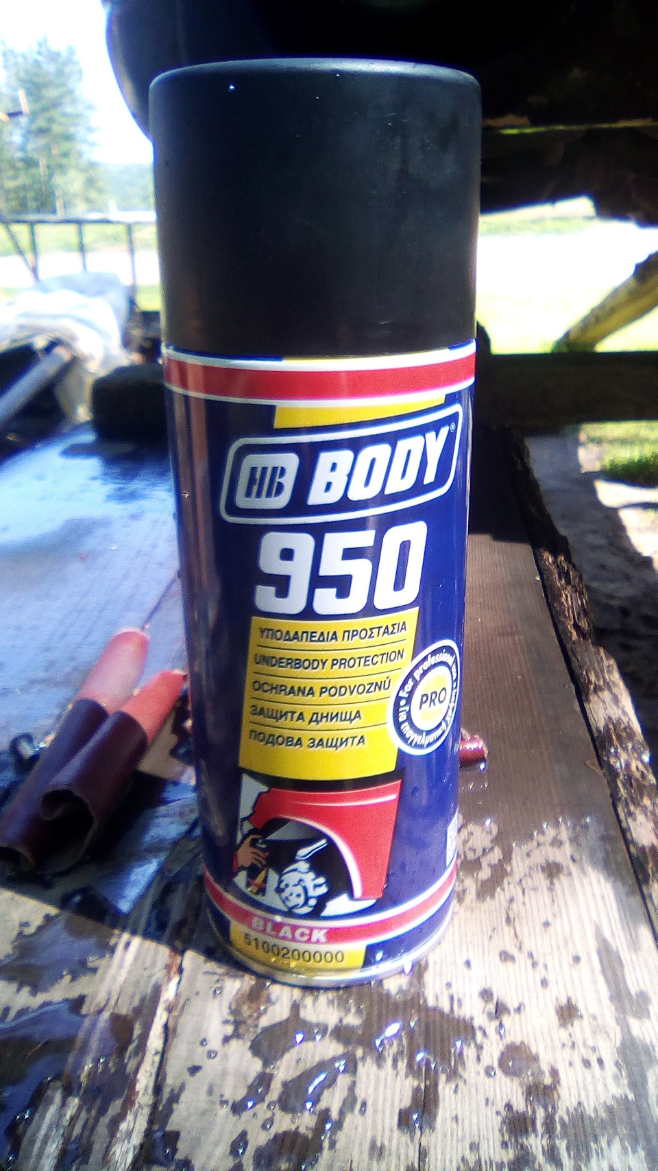 антигравий из балончика — Subaru Legacy Outback (BD, BG), 2,5 л, 1998 ...