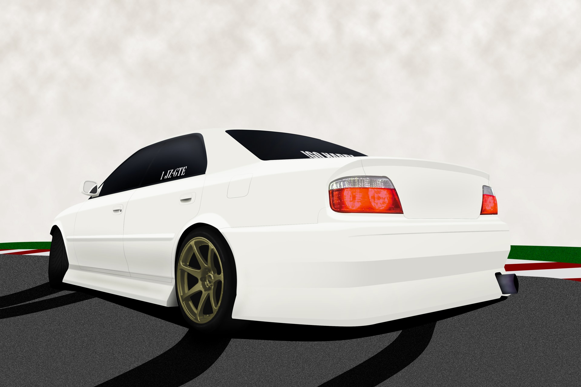 Toyota Chaser jzx100 Art