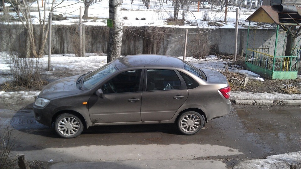 ® 25 Немного фото - Lada Гранта, 1,6 л, 2016 года фотография DRIVE2