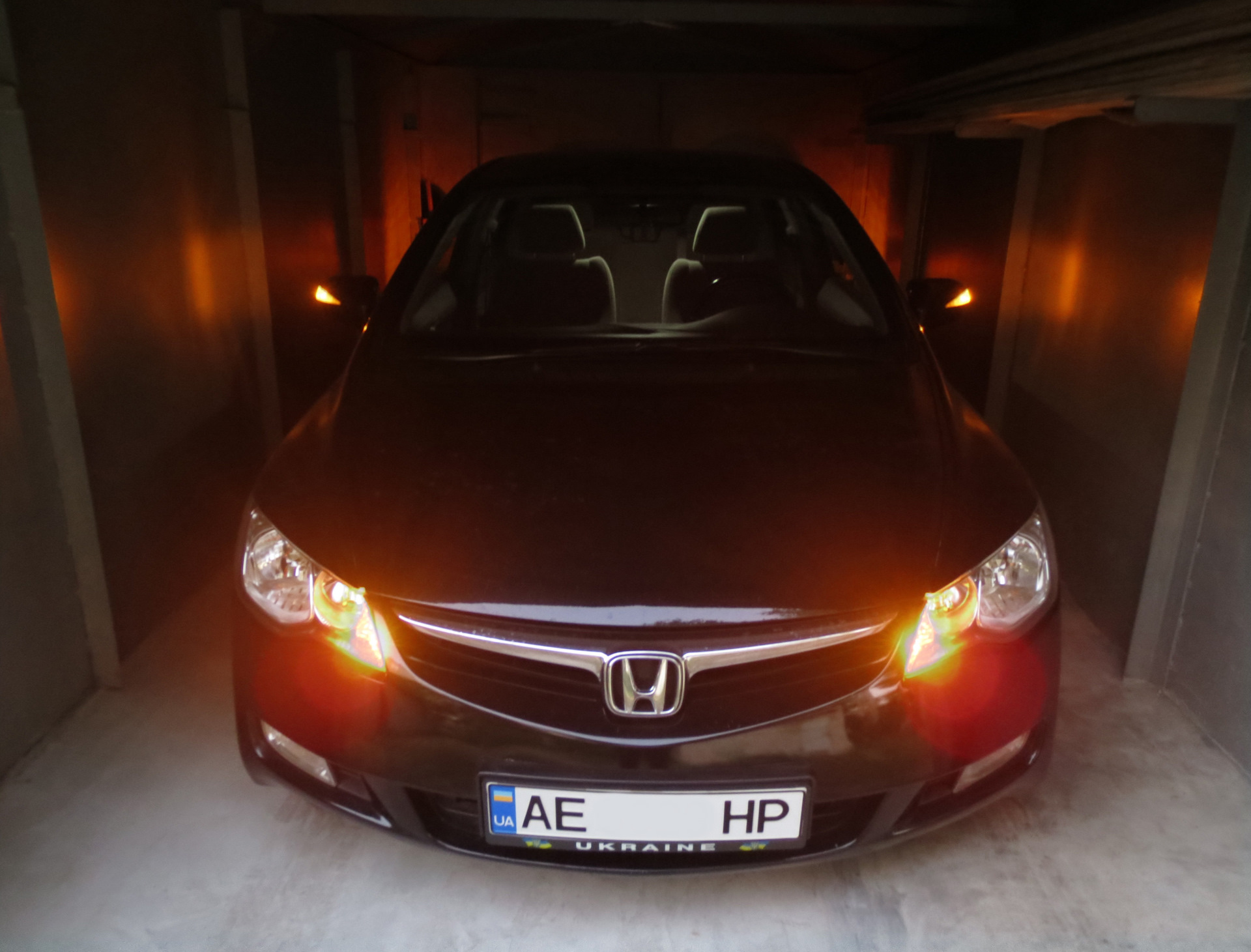 Ближний свет honda civic 4d