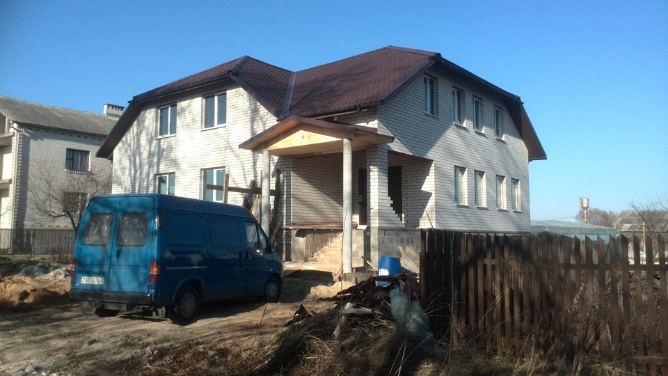 тормозные колодки — Ford Transit (5G), 2,5 л, 1996 года | визит на ...