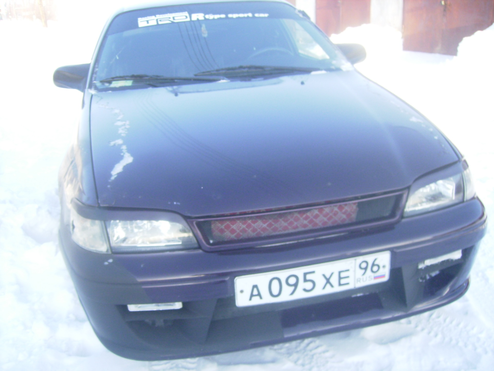 Bumper repair and styling - Toyota Carina E 16 liter 1993