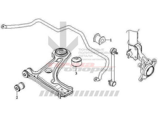 Стабилизатор Стойки Шевроле Реззо Купить