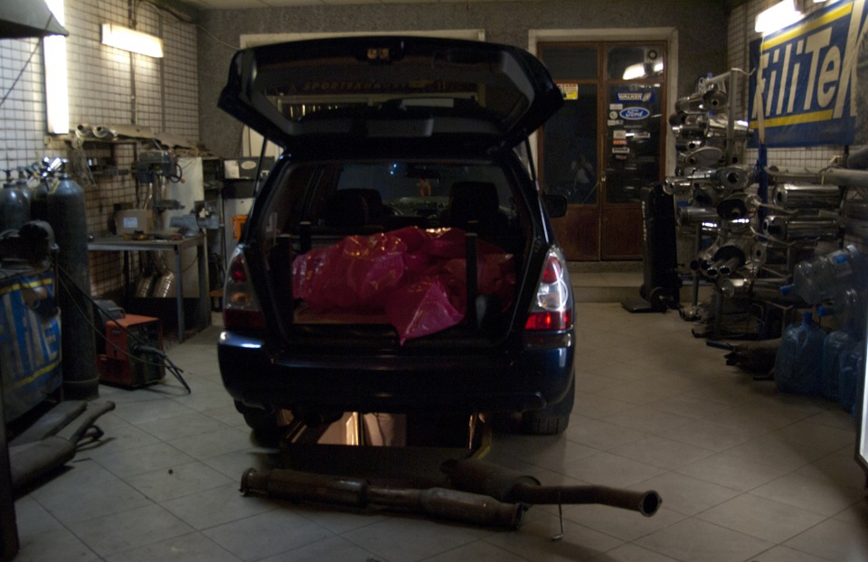 ЧипВыхлопНасос — готово! — Subaru Forester (SG), 2,5 л, 2005 года ...