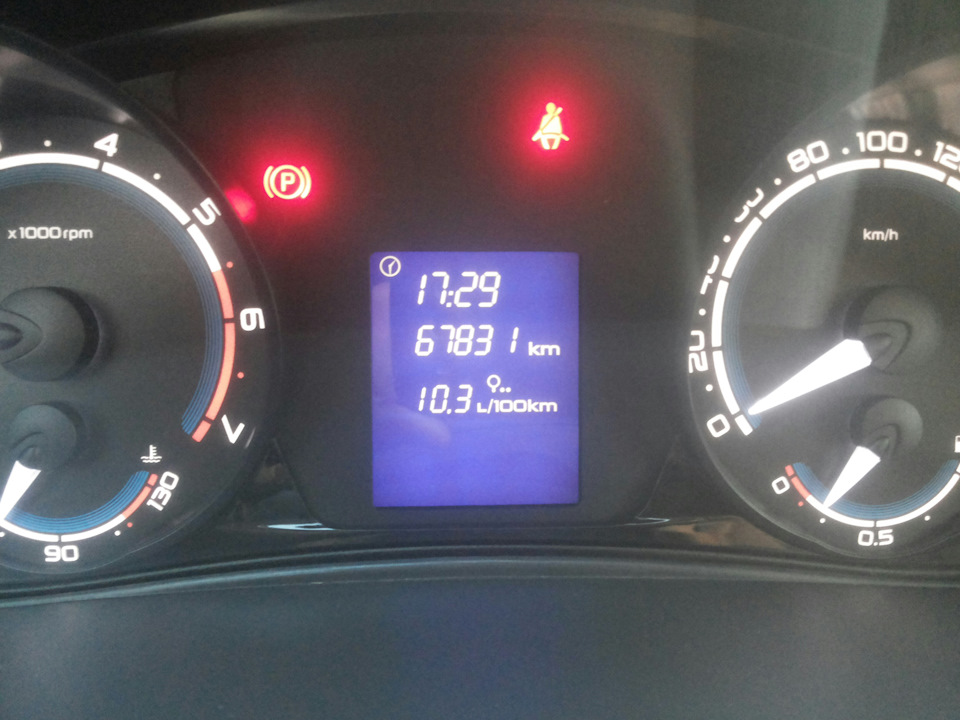 Расход — Lada Приора универсал, 1,6 л., 2014 года | заправка | DRIVE2