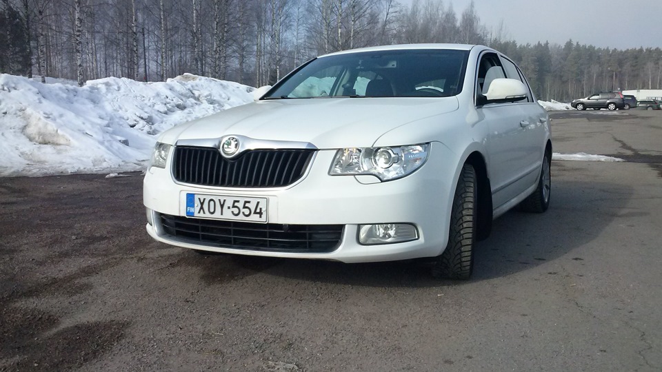 встреча — Skoda Superb Mk2, 2 л, 2009 года | встреча | DRIVE2