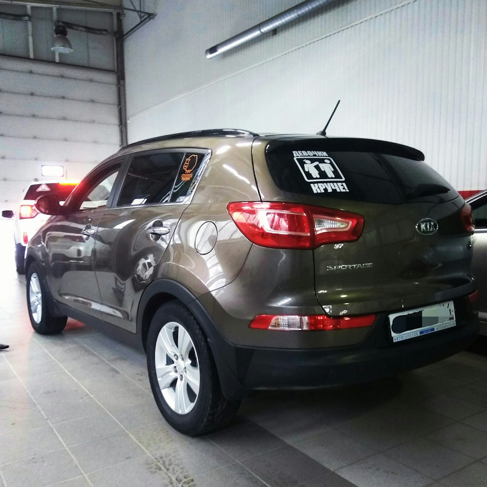 Ужаскошмар 😓😓😓😓 — KIA Sportage (3G), 2 л, 2012 года | поломка | DRIVE2